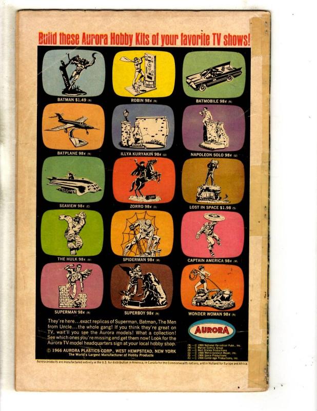 Strange Tales # 155 VG Marvel Comic Book Doctor Strange Nick Fury Shield RH1