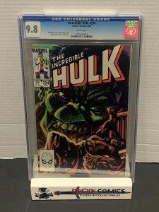 The Incredible Hulk # 294 Cover A CGC 9.8 1984 Hulk Vs The Thing [GC37]