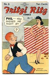 Fritzi Ritz #6 1949-Golden Age- Ernie Bushmiller- VG