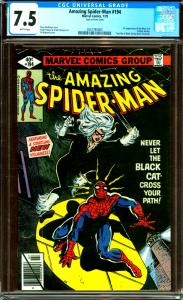 Amazing Spider-Man #194 CGC Graded 7.5 1st Black Cat