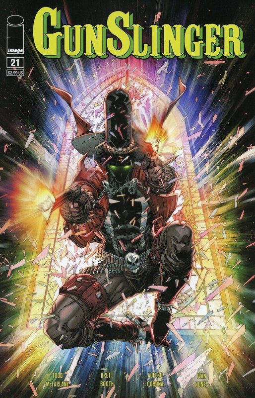 Gunslinger Spawn #21 Cover B Variant Booth Image Comics 2023 EB132