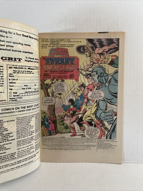 All Star Squadron #2 