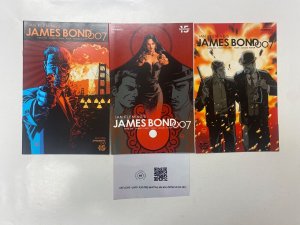 3 James Bond DYNAMITE comic book #10 11 12 16 MS10