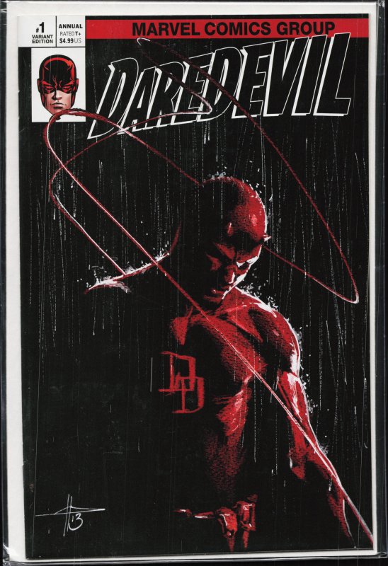 Daredevil Annual Dell'Otto Cover (2018) Daredevil