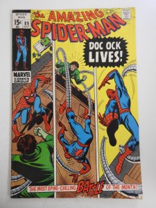 The Amazing Spider-Man #89 (1970) vs Doc Ock! Sharp VG+ Cond! Sub-Crease