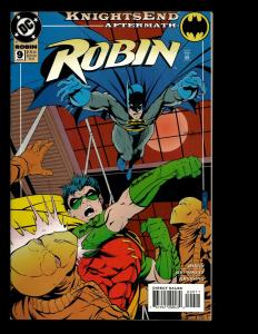 Lot Of 12 Robin DC Comics # 0 1 2 3 4 5 6 7 8 9 10 11 Batman Knightquest SM4