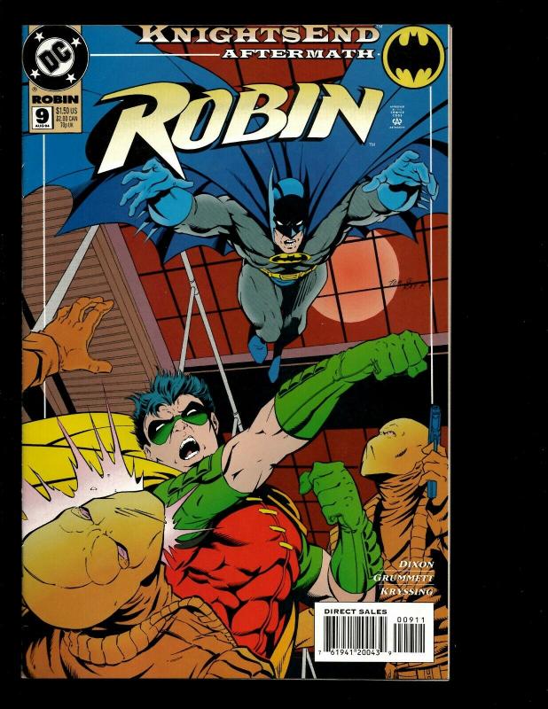 Lot Of 12 Robin DC Comics # 0 1 2 3 4 5 6 7 8 9 10 11 Batman Knightquest SM4