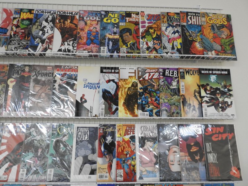 Huge Lot 140+ Comics W/ Spider-Man, Captain America, Catwoman, +More! Avg VF- !