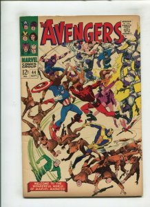 AVENGERS #44 (8.0/8.5) 1967