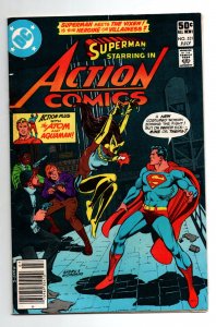 Action Comics #521 newsstand - 1st app Vixen - KEY - Superman -  1981 - (-VF)