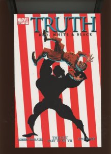(2003) Truth: Red, White & Black #4: (1ST) ISAIAH BRADLEY AS CAP! (8.5/9.0)
