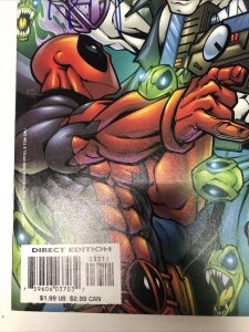 Deadpool Vs Tray (1999) # 33 Variant • Marvel Comics • Signed Joe Kelly • Direct