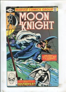 Moon Knight #10 - Direct Edition / Sienkiewicz Art (8.0) 1981
