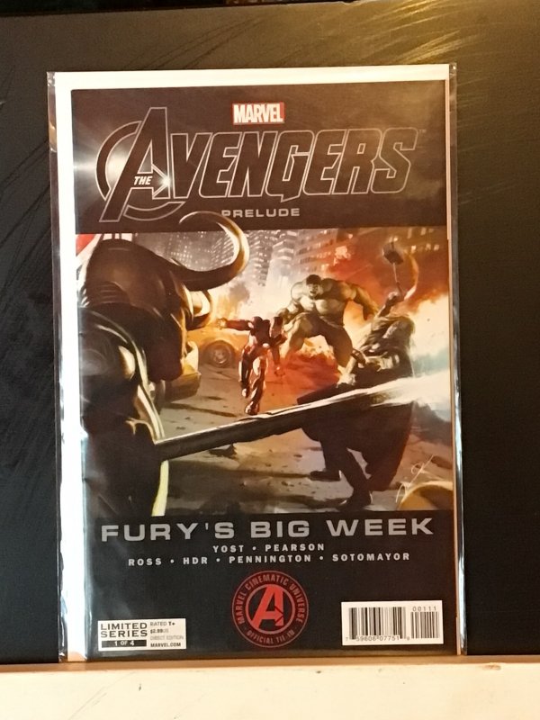 Marvel's The Avengers Prelude: Fury's Big Week #4 (2012)   NM