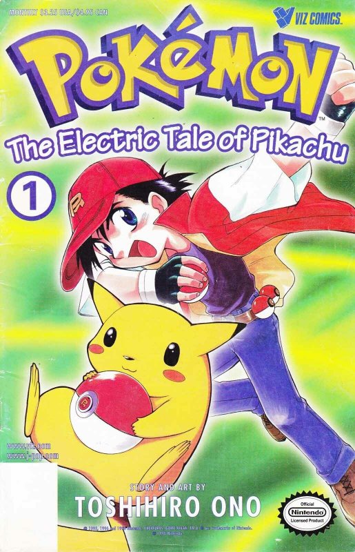 Electric Tale Of Pikachu Epilogue Pokemon: The Electric Tale of Pikachu #1 (12th) VG; Viz | low grade
