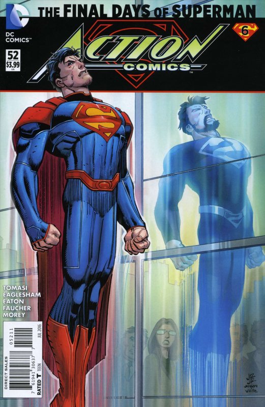 Action Comics (2nd Series) #52 VF ; DC | New 52 Superman Last Issue