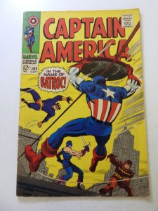 Captain America #105 (1968) VG+ condition staple added
