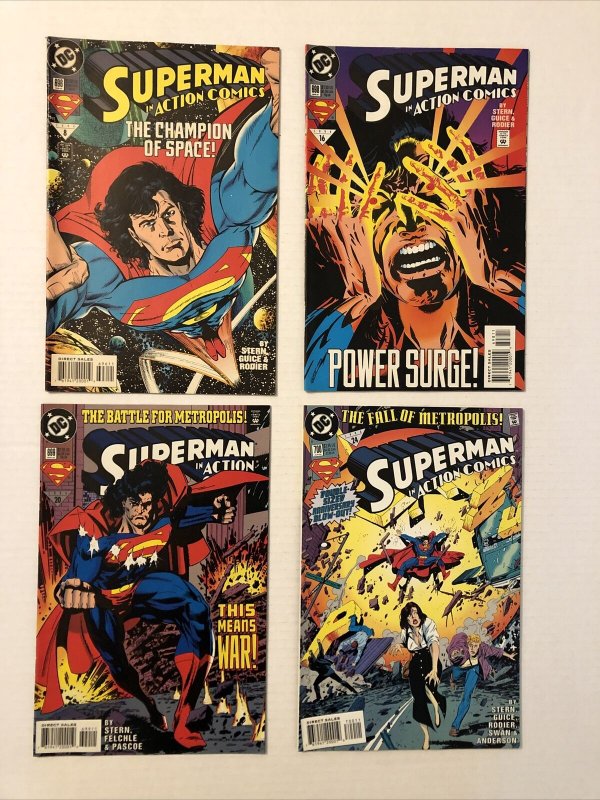 Action Comics #696 698-702 & 704-708  Lot Of 11