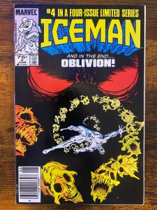 Iceman #4 Newsstand Edition (1985)