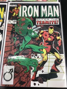 6PC IRON MAN LOT (7.0) #188-193!! 1984
