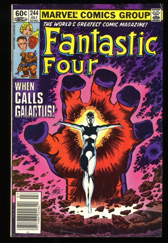 Fantastic Four #244 Newsstand Variant