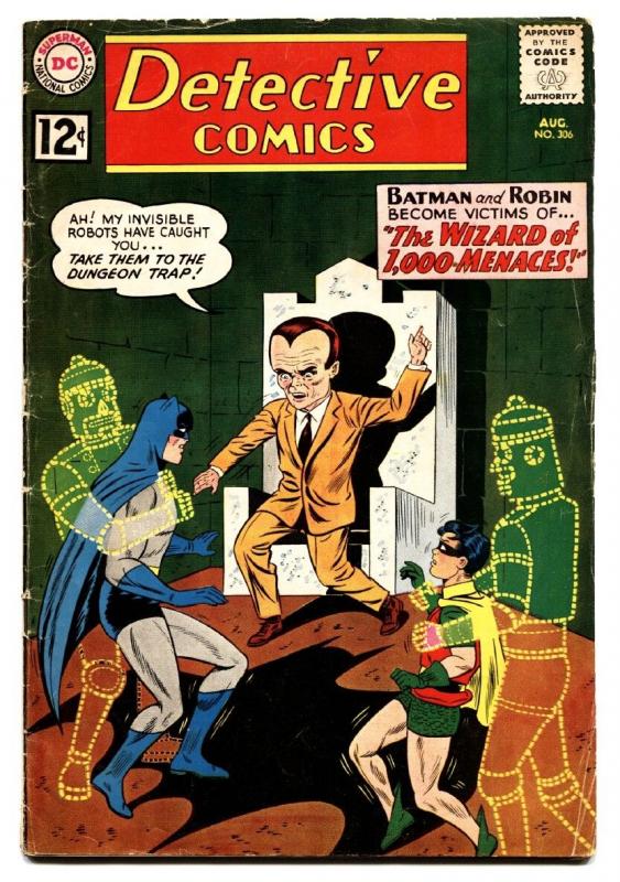 Detective Comics #306 1962- Batman- Robin- DC Silver Age