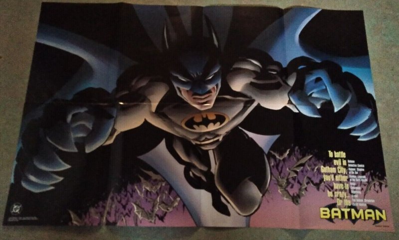 Batman Scott McDaniel Promotional Poster 1997 DC Comics 22 x 34 