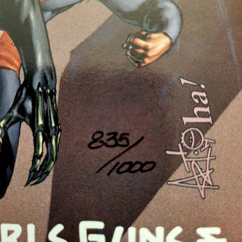 ADV OF SUPERMAN #627 (DC 2004) NELSON Signed/Numbered 835/1000 Exclusive + COA!