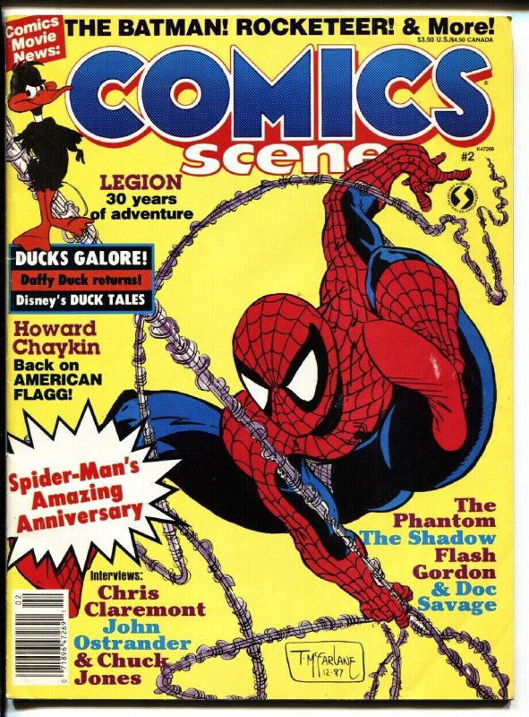 Comics Scene #2 1988  Amazing Spider-Man #300 comic book 1st appearance VENOM