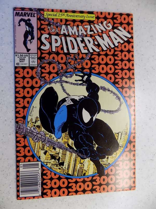 AMAZING SPIDER-MAN # 300 MARVEL COPPER MCFARLANE 1ST VENOM DIRECT