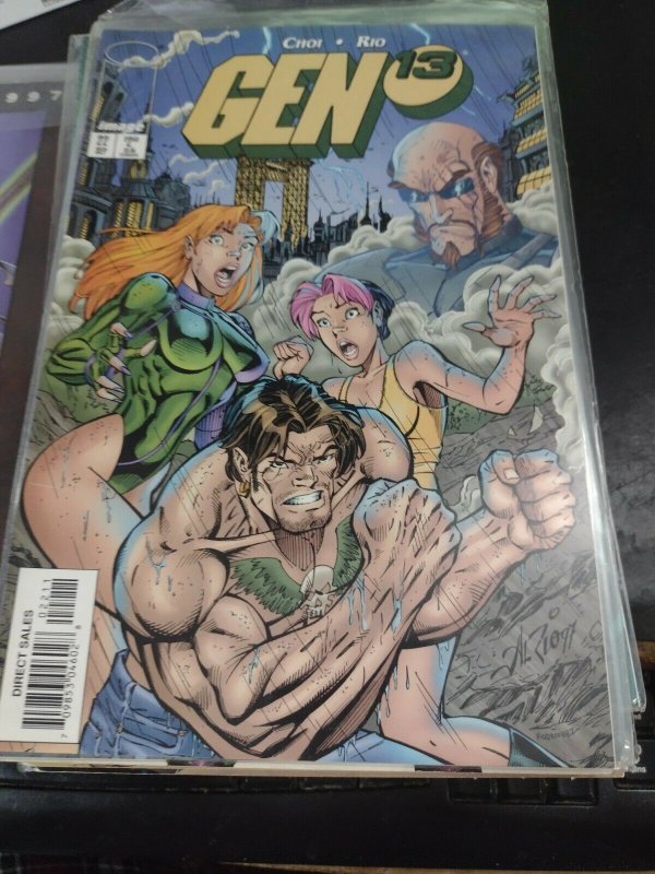 GEN 13  #22  1996 IMAGE +  brandon  choi al rio fairchild