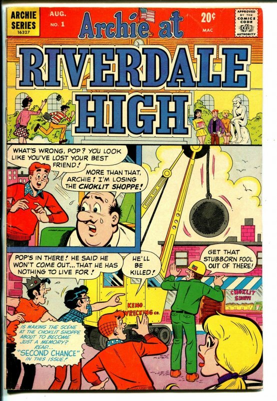 Archie at Riverdale High #1 1972-1st issue-Veronica-Betty-FN