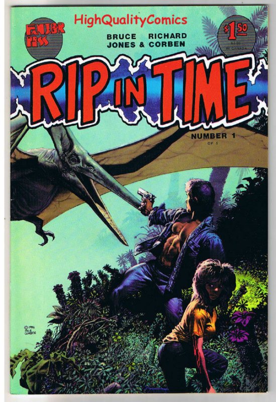 RIP IN TIME #1, VF, Richard Corben, Fantagor,Dinos,1986, more RC in our store