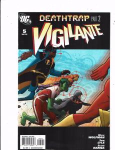 Lot of 2 Vigilante DC Comic Books #5 6 KS3