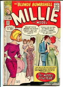 Millie the Model #122 1964-Marvel-Model of The Year-paper dolls-fashions-VG