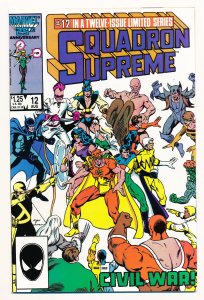 Squadron Supreme (1985 1st Series) #12 VF Last issue of the series