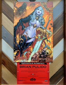 LADY DEATH: Blasphemy Anthem Naughty Executioner (2022) NM 1/188! Signed + COA