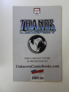 Thanos Legacy #1 variant NM- condition