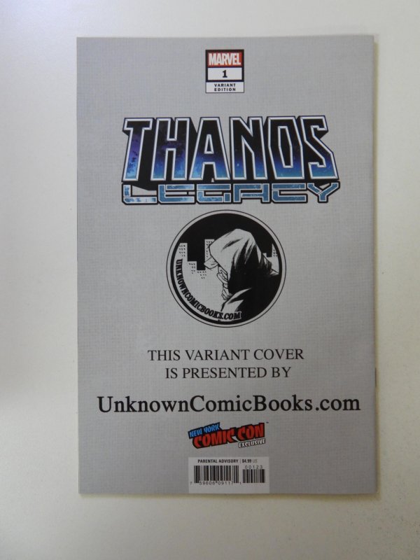 Thanos Legacy #1 variant NM- condition