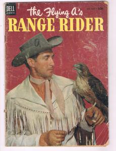 The Flying A's Range Rider #6 GD Dell Comic Book 1954 DE8