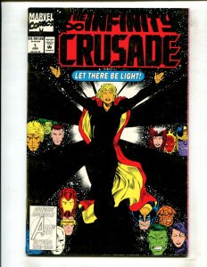 INFINITY CRUSADE #11 (8.5) LET THERE BE LIGHT!! 1993