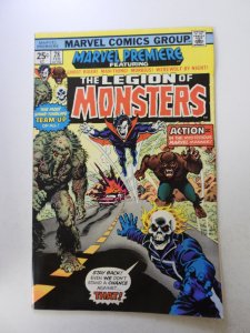 Marvel Premiere #28 (1976) 1st appearance of Legion of Monsters VF- condition