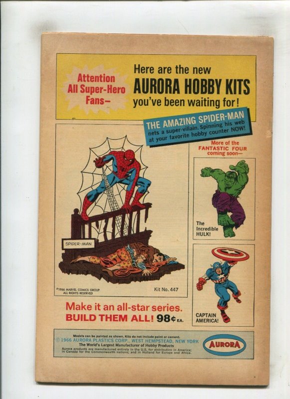 TALES TO ASTONISH #88 (5.0/5.5) STRANGER STRIKES FROM SPACE!! 1966