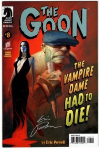 The Goon #8 (2004) Signed on Cover by Eric Powell Dark Horse Classic !!!