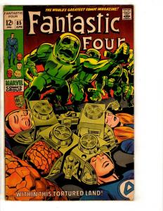 Fantastic Four # 85 FN Marvel Comic Book Thing Dr. Doom Human Torch Storm J313