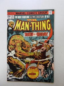 Man-Thing #16 (1975) VG condition subscription crease