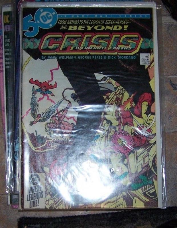 Crisis on Infinite Earths #2 (May 1985, DC) 1st anti monitor+