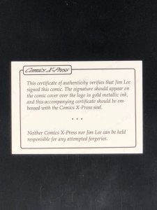 X-Men #1 (1991) 4 Covers NM! All Signed by Jim Lee w/COA