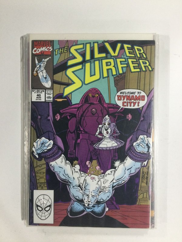 Silver Surfer #40 (1990) VF3B127 VERY FINE VF 8.0