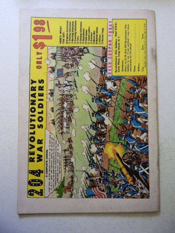 Sea Devils #13 (1963) GD+ Condition cover detached, rusty staples